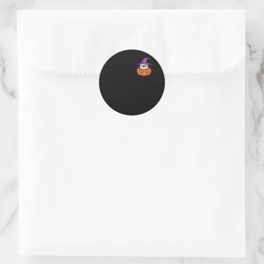 Peekaboo Essential Basic Design Ronde Sticker (Tas)