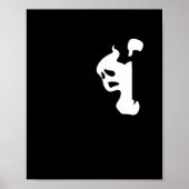 Peekaboo Essential Sloth Halloween Poster (Voorkant)