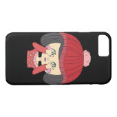 Peekaboo Girl Luiaard Design Case-Mate iPhone Case (Achterkant (Horizontaal))