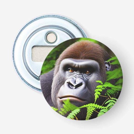 Peekaboo Gorilla, Bottle Opener (Voorkant)