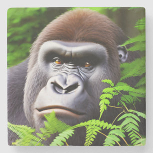 Peekaboo Gorilla, Stone Onderzetter