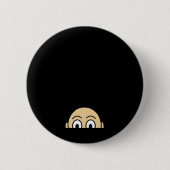 Peekaboo Graphic Basic-prijsopgave Ronde Button 5,7 Cm (Voorkant)