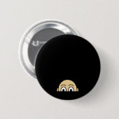 Peekaboo Graphic Basic-prijsopgave Ronde Button 5,7 Cm (Voorkant /achterkant)