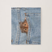 Peekaboo Hamster Legpuzzel (Verticaal)