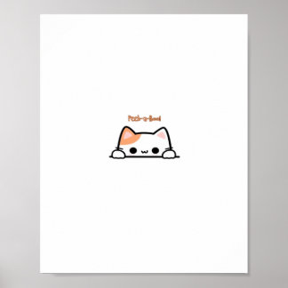 Peekaboo! - Klassiek design voor Halloween Poster