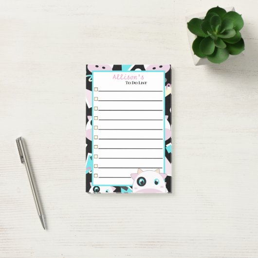 Peekaboo-Koe Post-it® Notes (Kantoor)