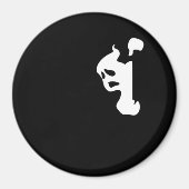 Peekaboo Lazy Sloth Magneet (Voorkant)