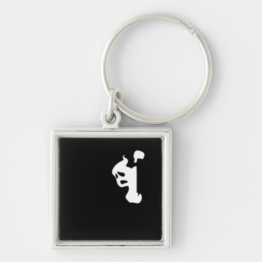 Peekaboo Lazy Sloth Sleutelhanger (Voorkant)