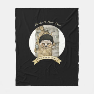 Peekaboo meme ontwerp voor Halloween Fleece Deken