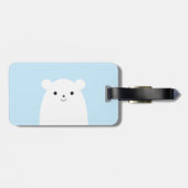 Peekaboo Polar Beer Bagagelabel (Achterkant horizontaal)