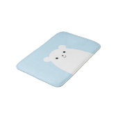 Peekaboo Polar Beer Bath Mat (Gekanteld)