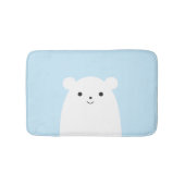 Peekaboo Polar Beer Bath Mat (Voorkant)
