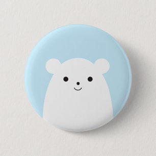 Peekaboo Polar Beer Button