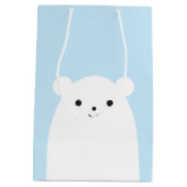 Peekaboo Polar Beer Gift Bag Medium Cadeauzakje (Achterkant)