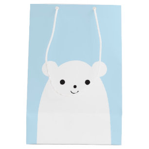 Peekaboo Polar Beer Gift Bag Medium Cadeauzakje