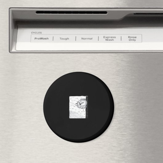 Peekaboo Schattige Basic Magneet (Insitu (Vaatwasser))