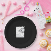 Peekaboo Schattige Basic Papieren Bordje (Feest)