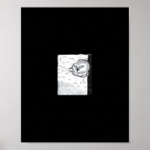 Peekaboo Schattige Basic Poster (Voorkant)