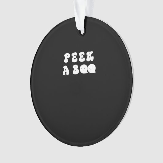 Peekaboo Slogan Éffrayant (devant)