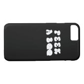 Peekaboo Spooky Slogan Case-Mate iPhone Case (Achterkant (Horizontaal))