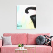 Peekaboo Stretched Canvas Afdruk (Insitu (Woonkamer))