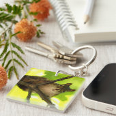 Peekhoorn Sleutelhanger (Voorkant Rechts)