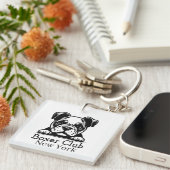 Peeking Boxer Club Sleutelhanger (Voorkant Rechts)