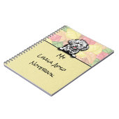 Peeking Cute Lhasa Apso carnet (Côté gauche)