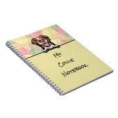 Peeking jolie frontière carnet Collie (Côté Droit)