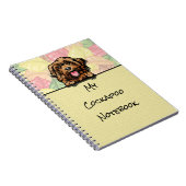 Peeking mignon carnet Cockapoo (Côté Droit)