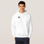 Peeking Neon Kash Rabbit Hoodie (Voorkant volledig)