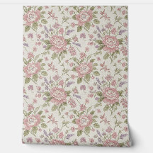 Peel en Stick Wallpaper –  Bloemen Rozen