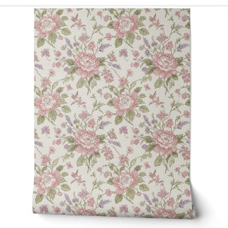 Peel en Stick Wallpaper – Bloemen Rozen Behang