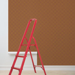 Peel en Stick Wallpaper Oranje Paarse bruine Graph Behang