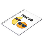 Peelin Cool Grappige Fruitwoordspeling  Notitieboek (Linkerzijde)