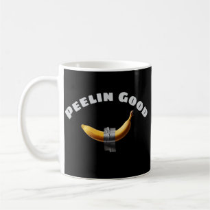 Peelin' Good Duct Taped Banana Koffiemok