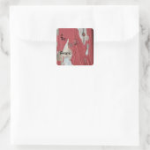 Peeling Paint Gift Label Sticker (Tas)