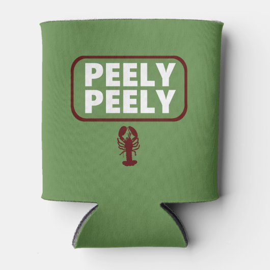 Peely Funny Crawfish Lovers Bierblikhouder Blikjeskoeler (Voorkant)