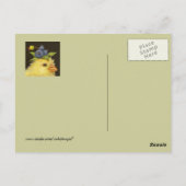 peep avec carte postale aux bleuets 2 (Dos)