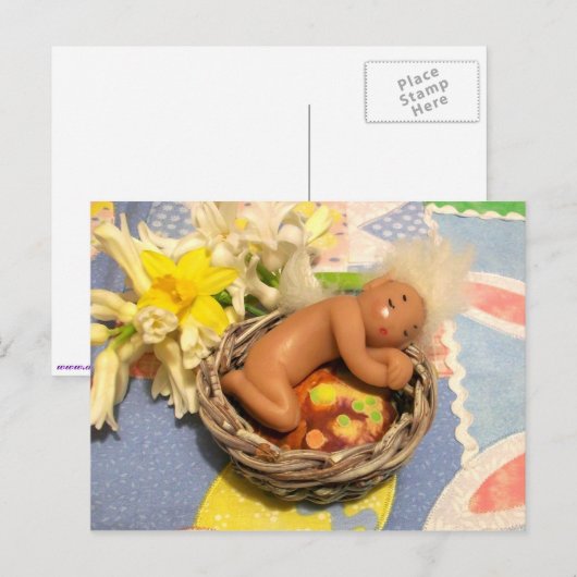 Peep Pixie Briefkaart (Voorkant / Achterkant)