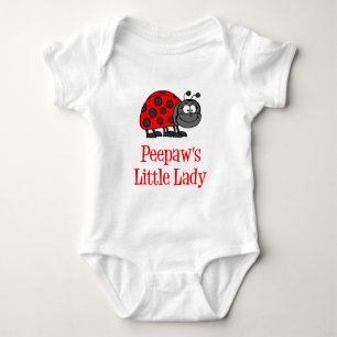 Peepaw's kleine dame romper