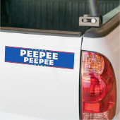 PeePee PooPoo 2024 Bumpersticker Sticker (Op Truck)