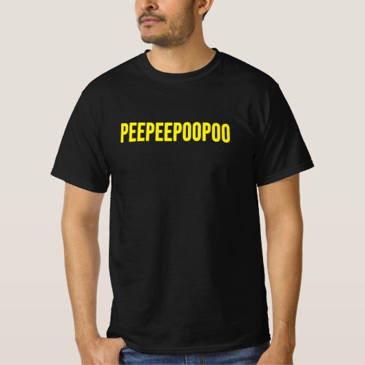 peepeepoopee t-shirt (Voorkant)