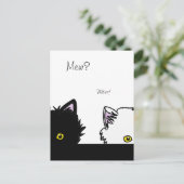 Peeping Kittens Briefkaart (Staand voorkant)