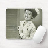 Peeping Nurse Muismat (Met muis)