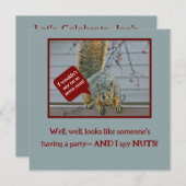 "PEEPING-TOM SQUIRREL" KAART (Voorkant / Achterkant)