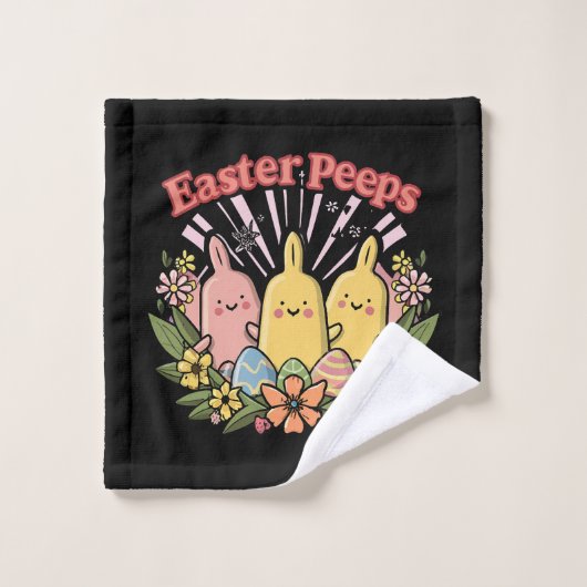 Peeps de Pâques (Gant de toilette)