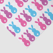 Peeps Funny Medical Easter Bunny Tissuepapier (Detail)