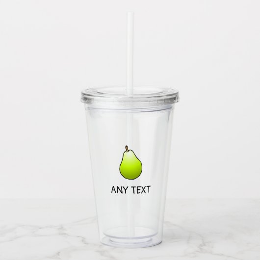 Peer Acryl Drinkbeker (Voorkant)