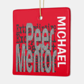 Peer Mentor Extraordinaire CUSTOM Keramisch Ornament (Links)